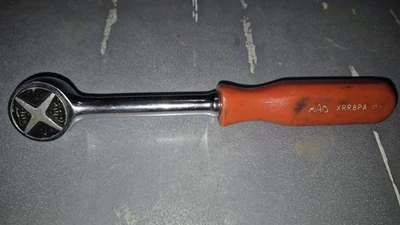 MAC Tools USA XRR8PA Vintage Round Head Dual Pawl 3/8 Drive Ratchet - Image 1 of 4