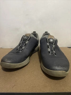 Sz 44 ECCO S-Three Boa Gore-tex Waterproof Leather Hybrid Golf Shoes Men 10-10.5 - Image 1 of 4