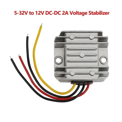 DC-DC 6-32V to 12V 5-25A Automatic Voltage Stabilizer Power Converter Regulatook - Image 1 of 4