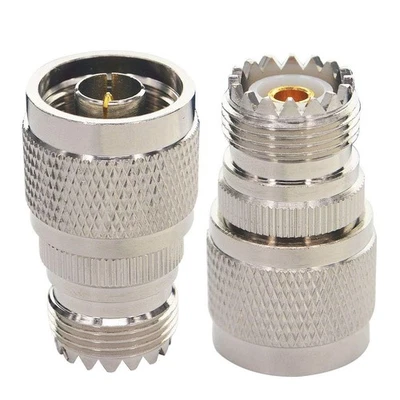 Boobrie N Male to UHF Female SO-239 Connector SO239 Jack to N-Type RF Coaxial... - Image 1 of 4