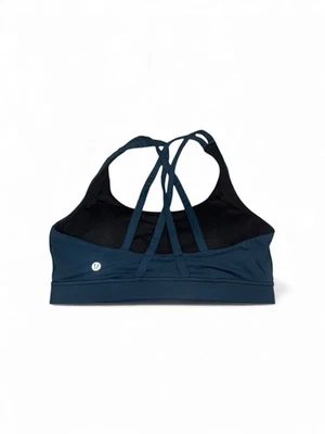 Sujetador Lululemon Energy Bermuda verde azulado soporte medio talla 10 Foto 1 de 3