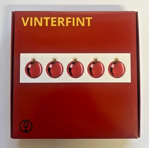 IKEA 25 Teile NEU Vinterfint Christbaumschmuck Kugeln 3,5 cm klein - Bild 1 von 4