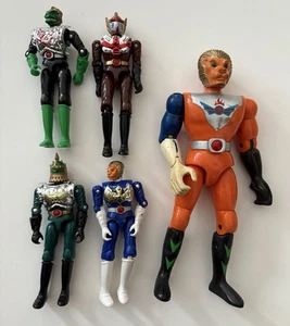 Vintage KO Knock off Dual Face Fighters Two faces Devil Type MOTU Joe 90s Lot - Bild 1 von 5