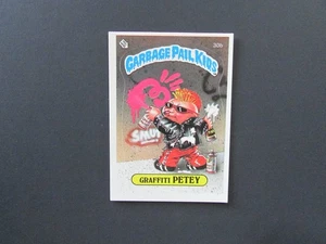 1985 Topps Garbage Pail Kids 1st Series 1 Matte Set Break #30b Graffiti Petey - Bild 1 von 4