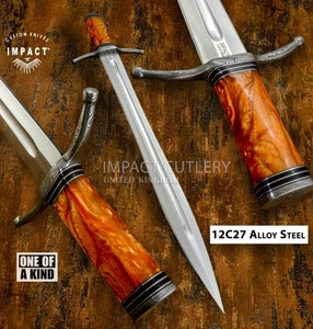 Model # 5356 Hand Made Custom Medieval Sword Dagger knife 12C27 | Impact Cutlery - Picture 1 of 11