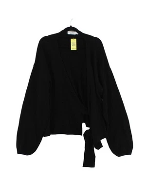 In The Style Women's Jumper UK 14 Black 100% Acrylic V-Neck Pullover - Image 1 of 4