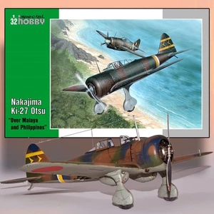 SPECIAL HOBBY 32040 NAKAJIMA KI-27 OTSU "NATE" OVER MALAYA & PHILIPPINES KIT - Picture 1 of 6