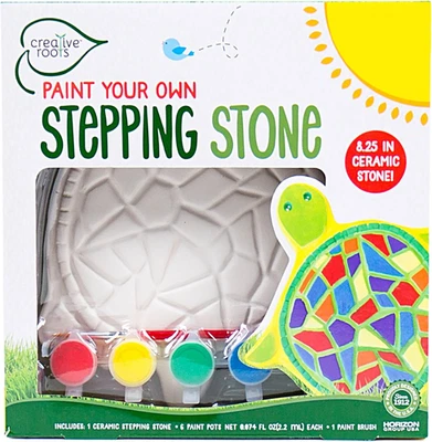 Creative Roots Mosaic Turtle DIY Stepping Stone Kit, Includes Ceramic Stone & 6  - Image 1 of 4