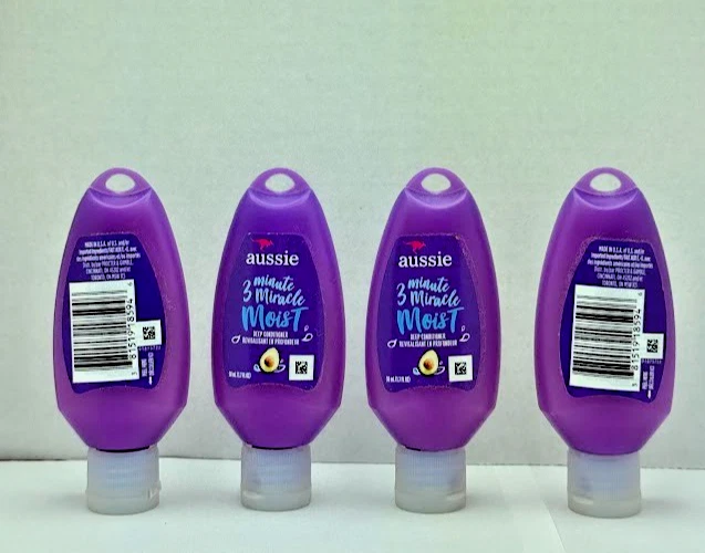 Aussie 3 Minute Miracle Moist Deep Conditioner Travel Size 50ml ( Pack of 4) - Image 1 of 1