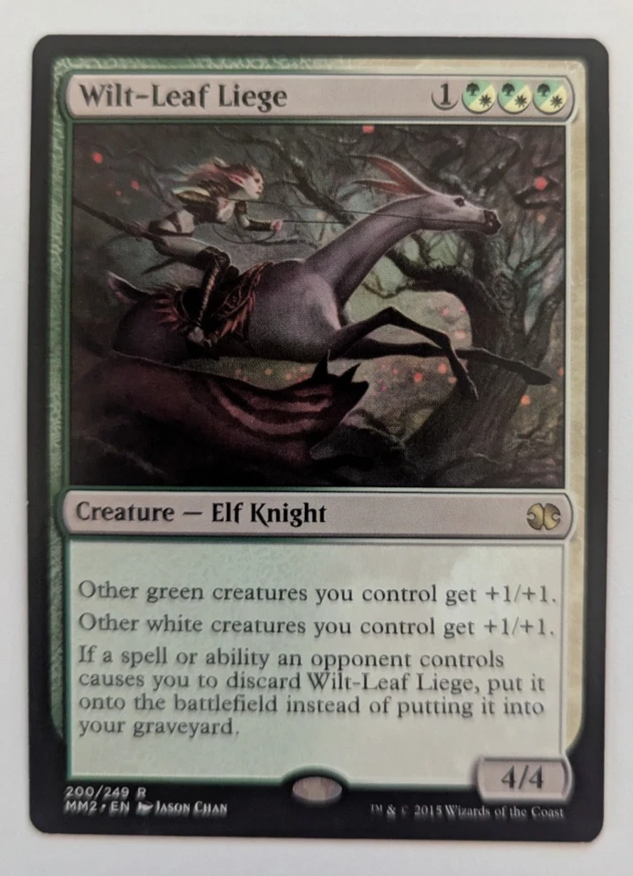 Magic Mtg Modern Masters Wilt-Leaf Liege    near mint - Image 1 of 1