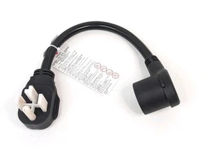 1.5 Ft. 10/3 3-Wire Dryer 4-Prong 14-30P Plug to 3-Prong Dryer 10-30R Female Dry - Picture 1 of 24