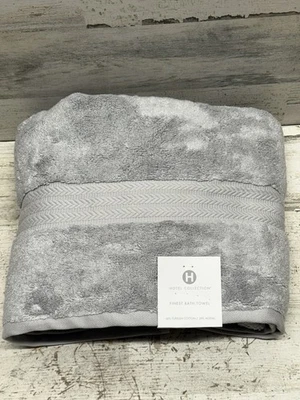 Hotel Collection Finest Bath Towel 30" x 55" Mica Grey New - Image 1 of 4