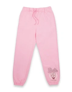 Barbie Pink Leg Print Joggers Womens - Picture 1 of 9