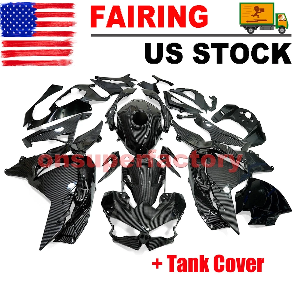 Injection For Kawasaki Ninja 500 ABS 2024 2025 2026 Fairing Kit Bodywork + Bolts Foto 1 de 1