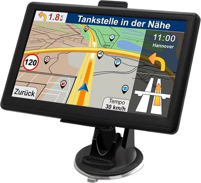 7 Zoll GPS Navi Navigation für Auto LKW PKW Navigationsgerät 8G+256MB EU Karten - Bild 1 von 4