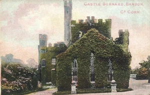Castle Bernard Bandon Cork Irland Postkarte Smaragd Serie  - Bild 1 von 2