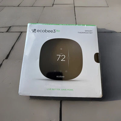 ecobee3 lite Smart Thermostat - Black (EB-STATE3LT-02) - Image 1 of 4