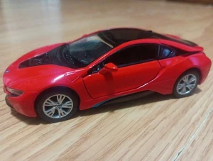 BMW Z4 Coupe Hardtop Kinsmart Diecast Car 1:32 Red - Picture 1 of 6
