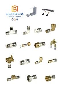 Alpex F50 Pressfitting 16, 20, 26, 32mm Bogen Wandscheibe Übergang, BESTER PREIS - Bild 1 von 42