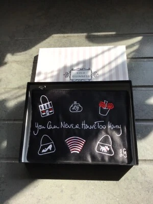 Cartera/bolsa Lulu Guinness negra nueva sin etiquetas Foto 1 de 4