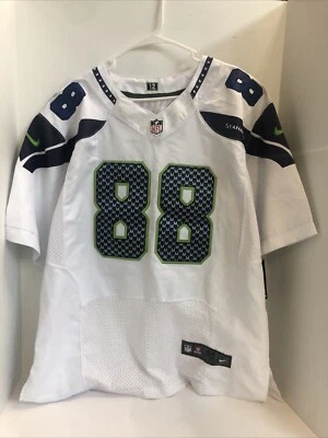 Camiseta deportiva blanca de los Seattle Seahawks Jimmy Graham 88 Nike On Field talla 44 Foto 1 de 4