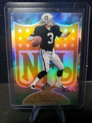 1997 SP Authentic ProFiles NFL Shield 🔥 #P-7 Jeff George  Oakland Raiders - Image 1 of 2