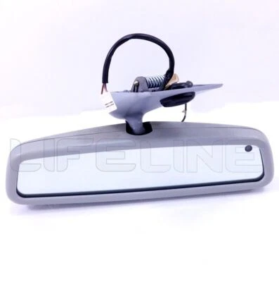 01-05 Espejo retrovisor Mercedes-Benz Clase C GRIS atenuación automática Homelink OEM Foto 1 de 4