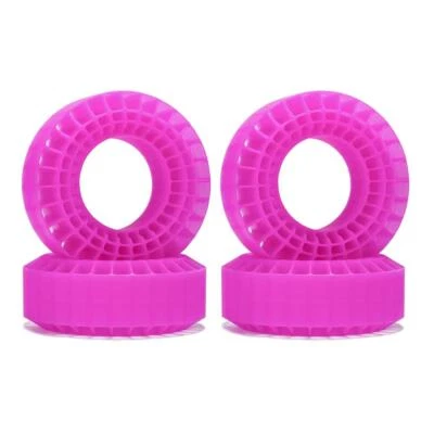 Purple Silica Gel Insert Anti Foams Fit 1/10 RC Crawler 110-115mm 1.9 Wheel Tire - Image 1 of 4