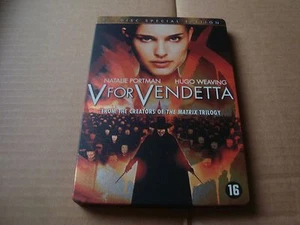V FOR VENDETTA limited DVD SteelBook Natalie Portman Hugo Weaving Wachowski - Picture 1 of 1