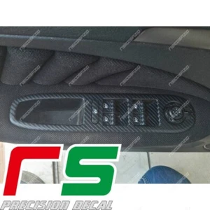 adesivi Alfa Romeo 159 carbonlook Decal pulsantiera alzacristalli tuning - Picture 1 of 3