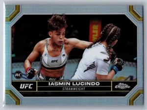 2024 Topps Chrome UFC Iasmin Lucindo Rookie Refractor #43 - Imagen 1 de 2