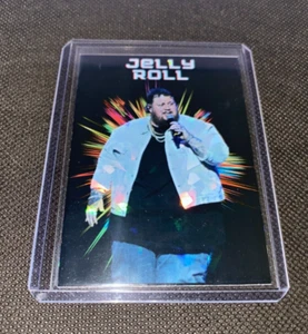 Jelly Roll Custom Holo Refractor Prizmatic Card in top loader - Picture 1 of 4
