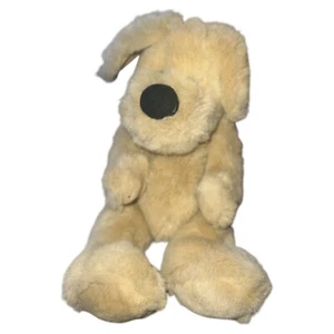 Vintage FAO Schwarz Patrick der Welpe aufrecht sitzend Ganzkörper Welpe Hund Plüsch - Bild 1 von 6