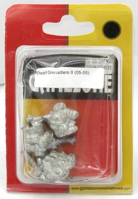 Gamezone 05-55 Granaderos Enanos II (Enanos) Infantería Artilleros Artilleros Foto 1 de 3