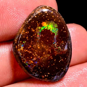 14.00 Cts. 100% Natural Amazing Boulder Opal Fancy 20X15X5 MM Cabochon Gemstone - Picture 1 of 4