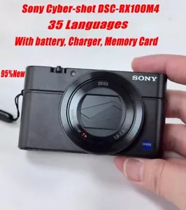 Sony Cyber-shot DSC-RX100M4 Digital Camera 20.1 MP Micro Single Vlog Card Camera - Picture 1 of 7