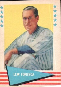 1961 Fleer #27 Lew Fonseca H55