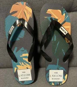 The Laylow Waikiki Resort Flip Flops - Neu - Größe 40/41 - Bild 1 von 5