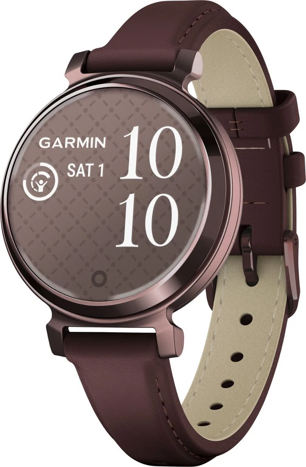 Garmin Lily 2 Classic Dark Bronze with Mulberry Leather Band 010-02839-03