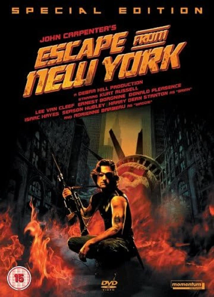 ESCAPE FROM NEW YORK SPECIAL EDITION DVD Kurt Russell Original UK Release NY NEW - Image 1 of 1