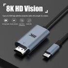 Projection Wire Type-C to HDMI Projection Screen 8K HD Cable Adapter Cable