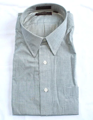 vtg 80s CHAPS Ralph Lauren Button Shirt Men Large L 16.5 34 Cotton 1984 Display - Image 1 of 4