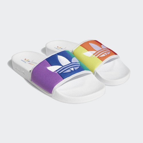Adidas Originals slides uomo Adilette Pride taglia 5 us EF2317