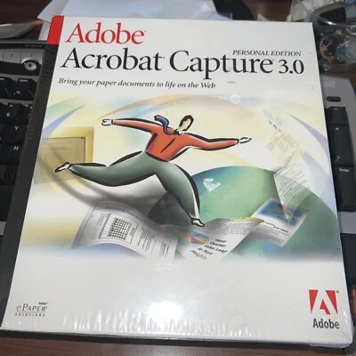 ADOBE ACROBAT CAPTURE 3.0Personal Edition Factory Sealed - Image 1 of 4