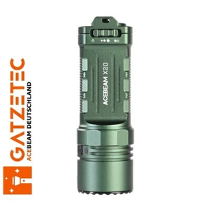 ACEBEAM X20 Green Linterna Alto Rendimiento con 8000 Lúmenes en Set - Imagen 1 de 8