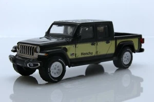 2021 Jeep Gladiator Honcho Off Road Pickup Truck 1:64 Scale Diecast Model Black - Picture 1 of 7