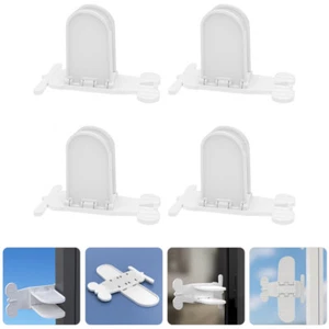 4pcs Sliding Window Locks Baby Proofing Door Window Closet Door Safety Locks - Picture 1 of 10