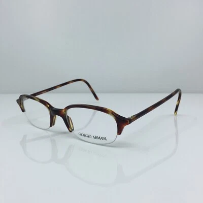 New Vintage Giorgio Armani 2013 Eyeglasses GA 2013 C. 278 Tortoise 48-19mm Italy - Image 1 of 4