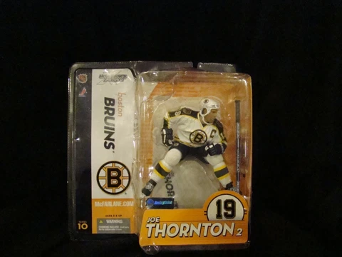 "NIP" 2005 McFARLANE JOE THORNTON 2 SERIES 10 BOSTON BRUINS ACTION FIGURE NHL Cover