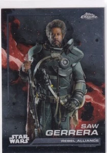 Topps 2024 Star Wars Chrome No. 17 Saw Gerrera - Picture 1 of 2